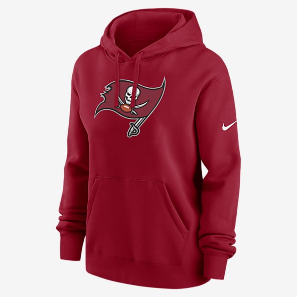 Womens Red Hoodies Pullovers. Nike